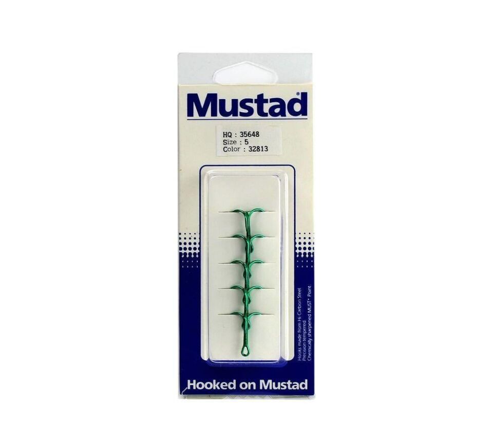 Mustad Hq:35648 No:9 Yeşil 3 Lü İğne