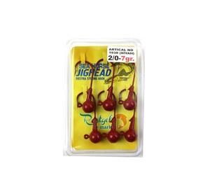Sea Horse Jighead 2/0 7 Gr 1938 Bln Kırmızı 6 Pcs