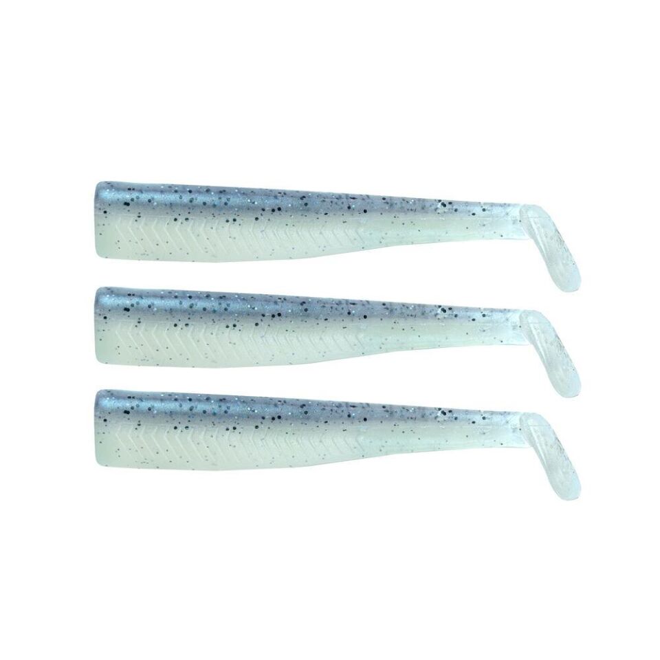 GT-Bio 3x Bodies Roller Shad 125 -Trans Glow Shad
