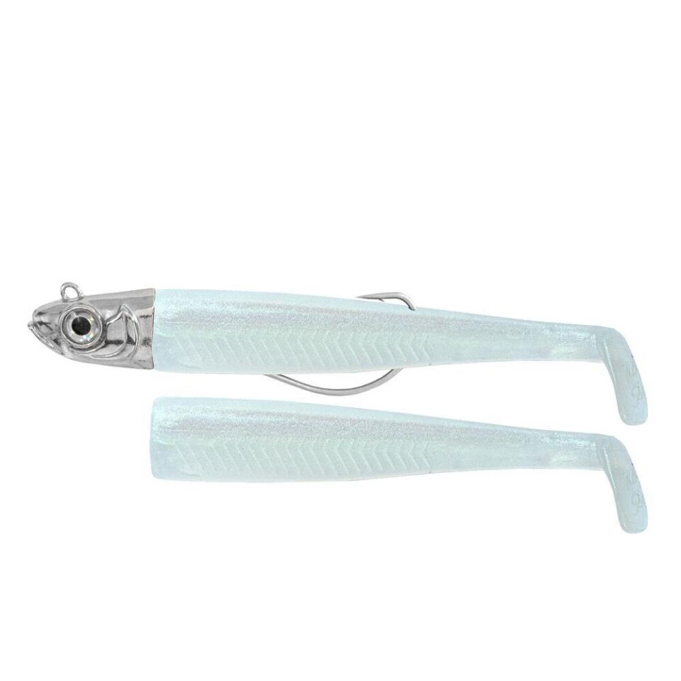GT-Bio Combo+Body Roller Shad 125-23g-White Shad