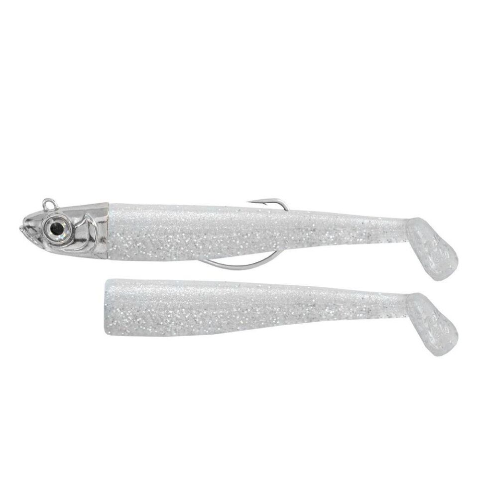 GT-Bio Combo+Body Roller Shad 125-28g- White Shiner