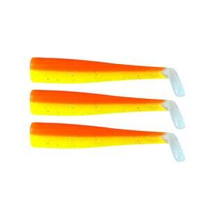 GT-Bio 3x Bodies Roller Shad 165- Orange Yellow UV