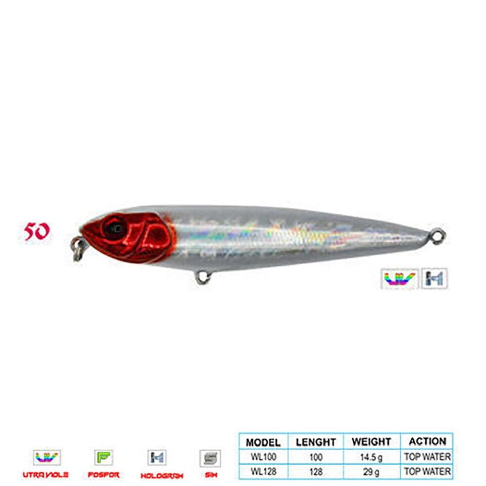 Wily PANCHO CL:50 100mm 14,5gr Top Water