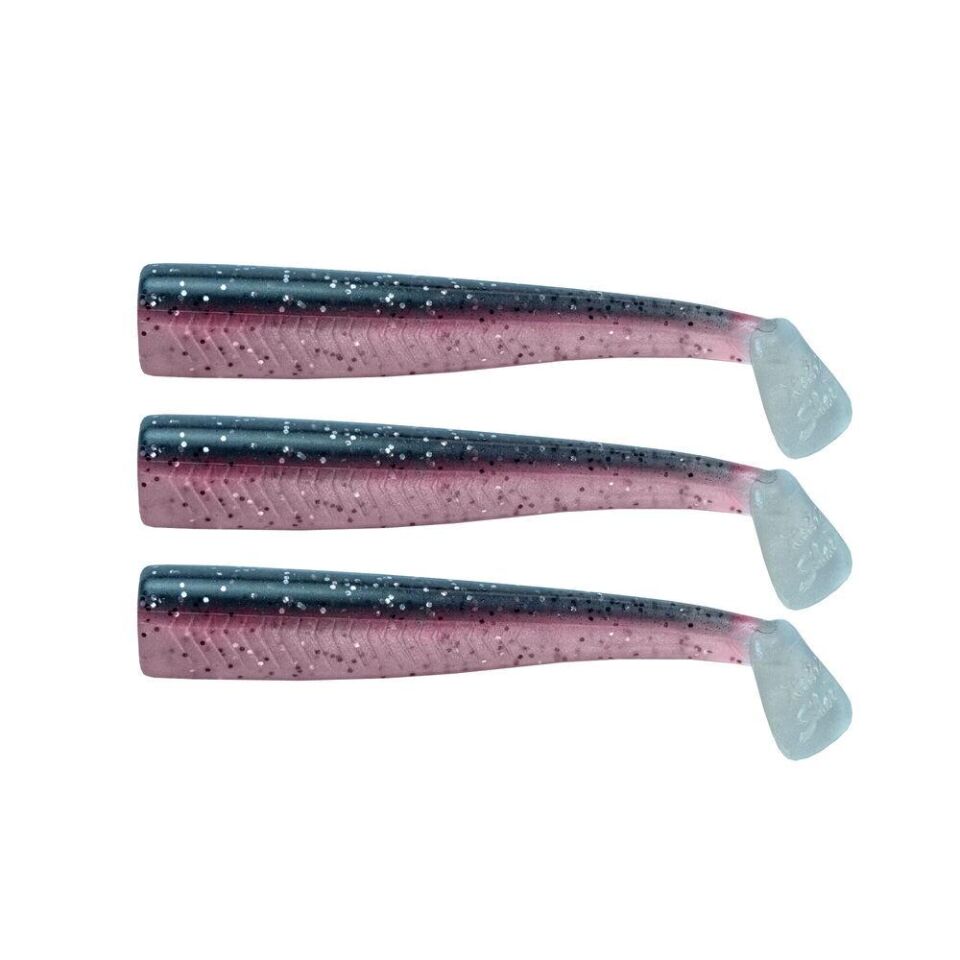 GT-Bio 3x Bodies Roller Shad 125- Black Mullet