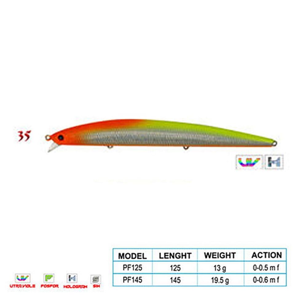 Wily CRAFTY CL:35 125mm 13gr 0-0.5m F
